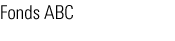 Fonds ABC